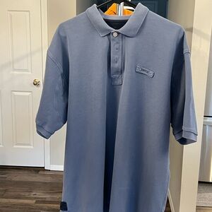 Orvis Men's Slate Polo Shirt Large Tall